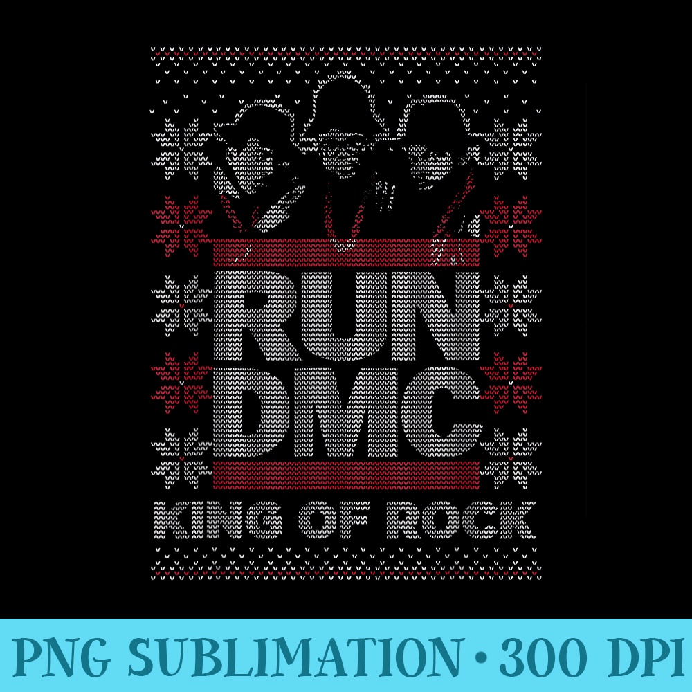 Run DMC Holiday King Of Rock - Digital PNG Downloads - Perfect for Personalization