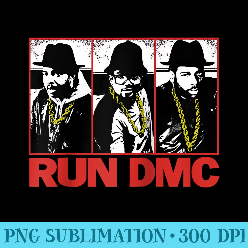 Run DMC Threshold Stills Raglan Baseball - PNG Design Files - Trendsetting And Modern Collections