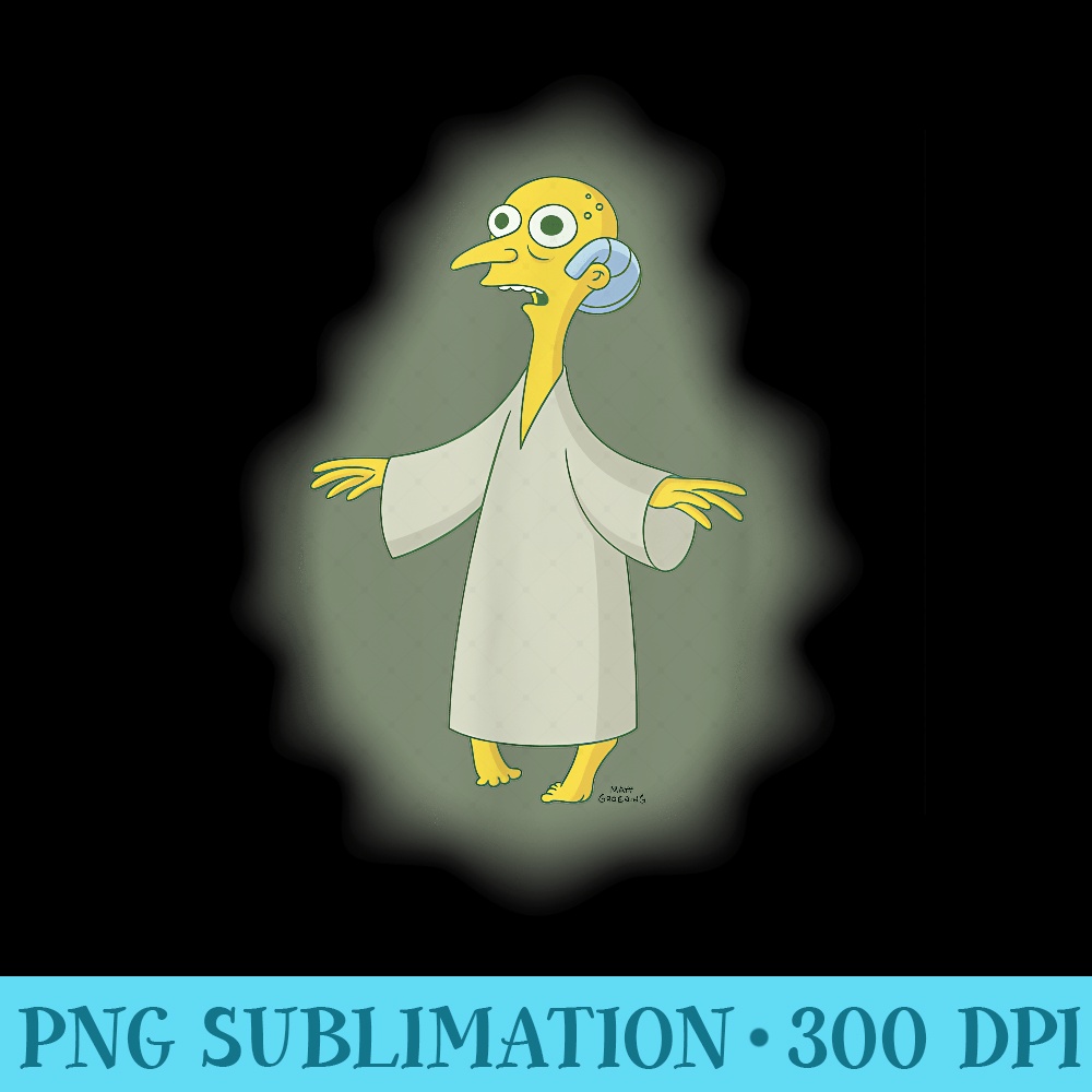 The Simpsons Treehouse Of Horror The Burns Abduction - Unique Sublimation patterns - Add a Festive Touch to Every Day