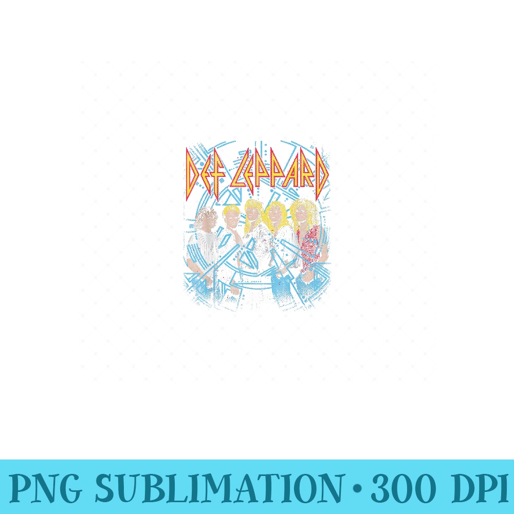 Def Leppard Hysteria City Houston - PNG design downloads - Bring Your Designs to Life