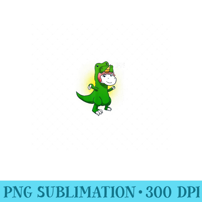 Dinosaur T-Rex Tyrannosaurus Unicorn Rex Girls - High Quality PNG Files - Trendsetting And Modern Collections