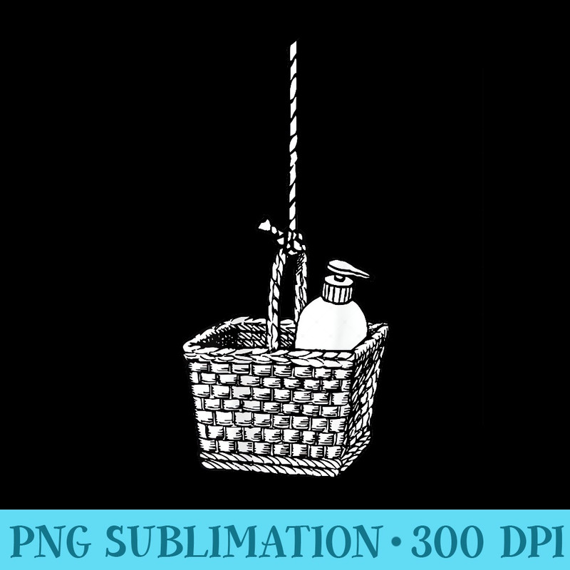 Creepy Lotion Basket True Crime Serial Killer Horror Movie - Ready To Print PNG Designs - Instant Access To Downloadable Files