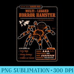 know your multi legged horror hamster aka spider funny - unique sublimation patterns