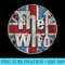 The Who Official Distressed Union Jack Circle Logo - Unique PNG Artwork - Perfect for Sublimation Mastery