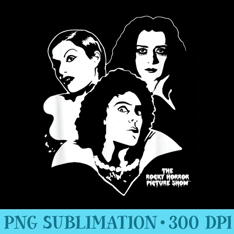 The Rocky Horror Picture Show Trio - Digital PNG Downloads - Lifetime Access To Purchased Files