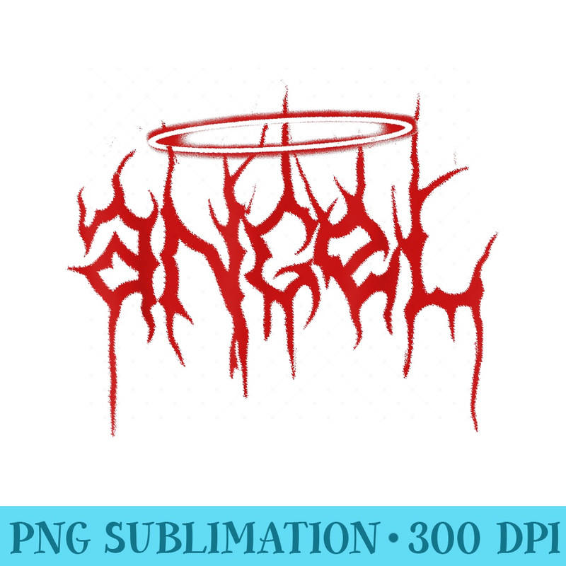 Alternative Clothes Aesthetic Goth  Angel Horror - PNG Clipart - Perfect for Sublimation Mastery