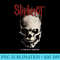 Slipknot Tribal Skull Back - PNG Design Files - Premium Quality PNG Artwork