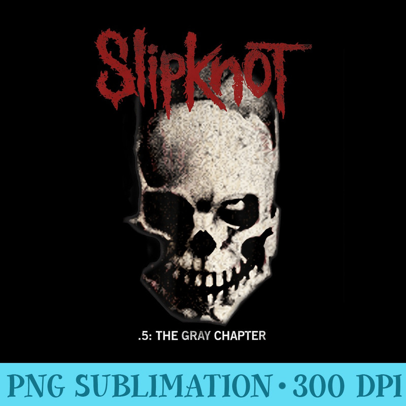 Slipknot Tribal Skull Back - PNG Design Files - Premium Quality PNG Artwork