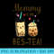 Mommy Is My Bestea Bestie Bubble Tea Boba Tea Milk Tea Baby - Sublimation PNG download - Capture Imagination with Every Detail