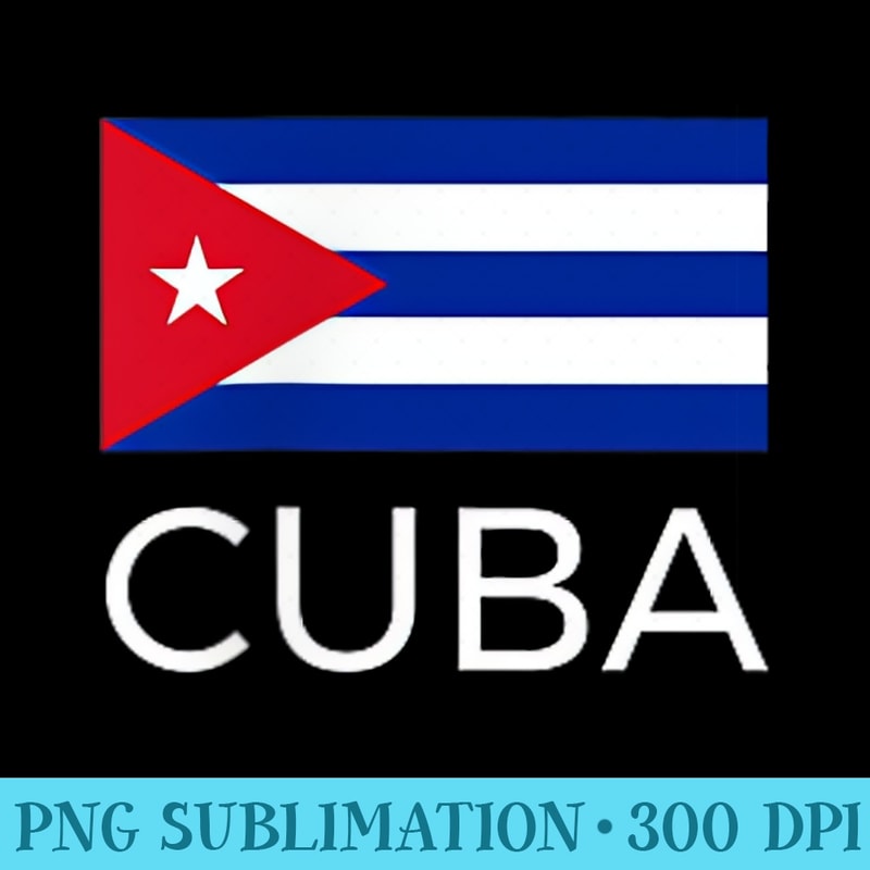 Cuban flag Tshirt Cuba baseball soccer Fan - Transparent PNG download - High Resolution And Print-Ready Designs