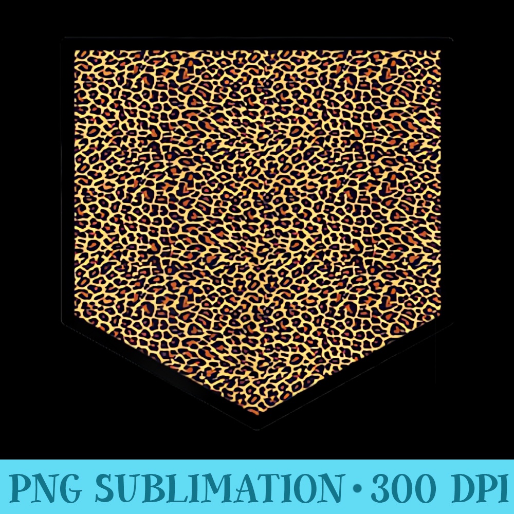 Leopard Pocket Cheetah Print - PNG Clipart Download - High Resolution And Print-Ready Designs