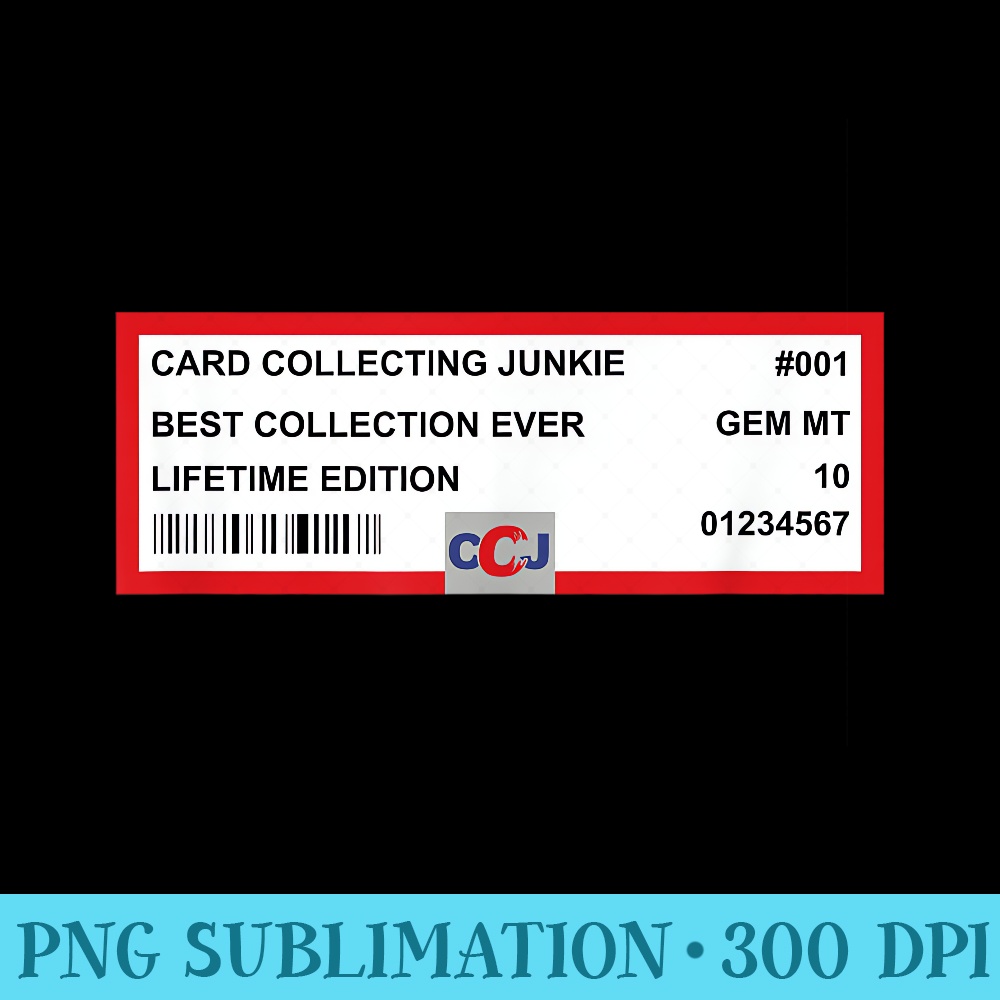 Funny Trading Card Collector Graded GemMT Slab TCG - PNG Download Gallery - Boost Your Success with this Inspirational PNG Download