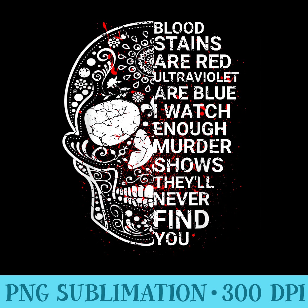 Blood stains are red ultraviolet lights are blue - Transparent PNG download - Instant Access To Downloadable Files