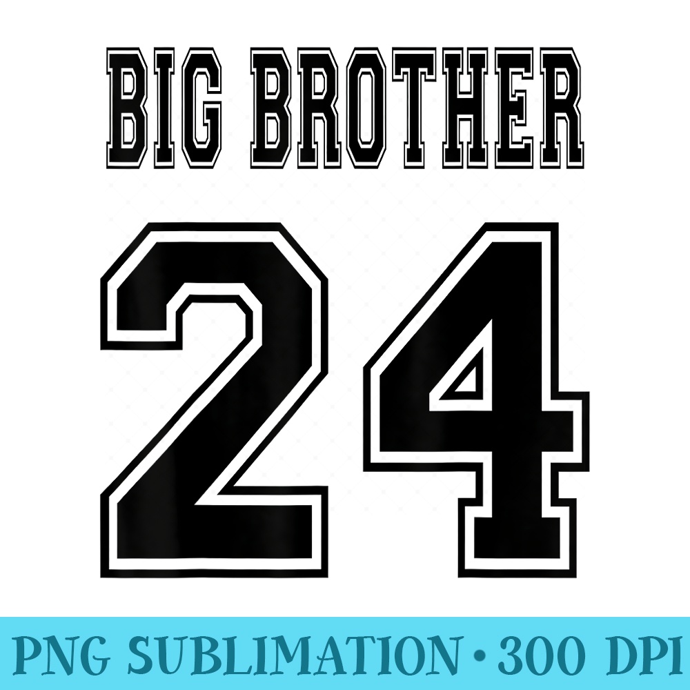 Big Brother 2024 Baby Shower Surprise Gender Reveal - PNG Download Transparent Background - Bring Your Designs to Life