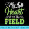 My Heart Is On That Field Soccer For Mom And Dad - PNG Download Resource - Instantly Transform Your Sublimation Projects