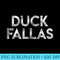 Duck Fallas Funny Football Rival Distressed Vintage - PNG Design Files - Perfect for Sublimation Art