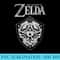 Nintendo Zelda Link's Hylian Shield Logo - Trendy PNG Designs - Stunning Sublimation Graphics