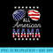 All American Mama 4th of July Sunglasses Family - Download PNG Files - Instantly Transform Your Sublimation Projects