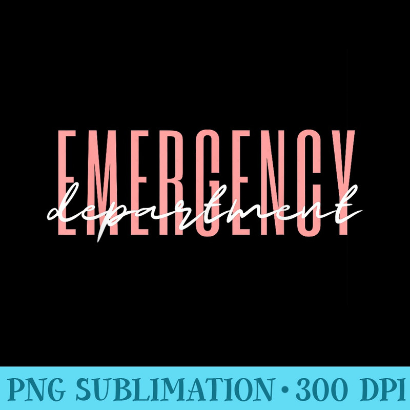 Emergency Department Emergency Room Healthcare Nursing - Download PNG Pictures - Stunning Sublimation Graphics