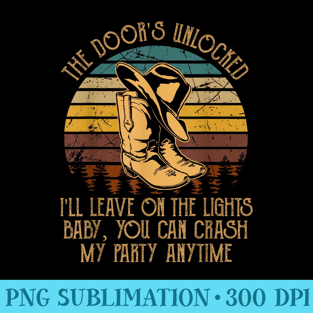 The Doors Unlocked, Ill Leave On The Baby, You Can Crash - PNG Download - Perfect for Creative Projects