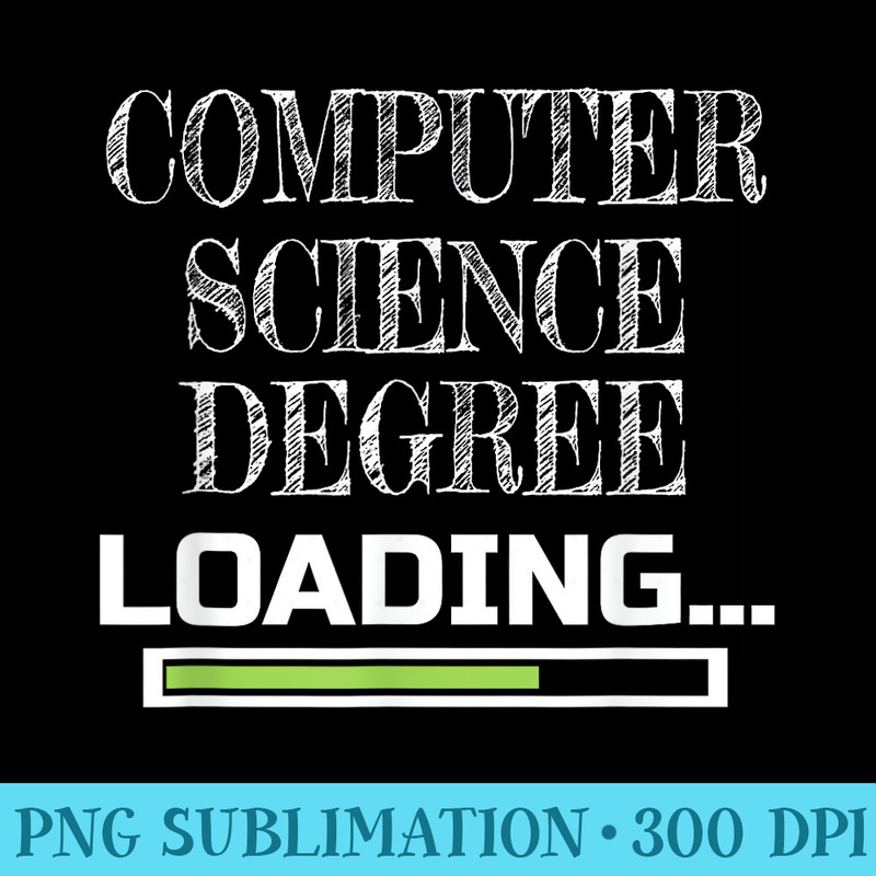 Computer Science Degree Loading CS School Major - PNG Download High Quality - Premium Quality PNG Artwork