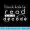 I teach kids to read Decode Science of Reading men women - PNG Download Source - Premium Quality PNG Artwork