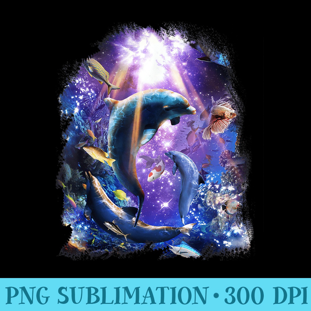 Galaxy Dolphin Dolphins In Space - PNG Picture Gallery Download - Quick And Seamless Download Process