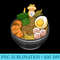 Bearded Dragon Ramen Noodles Kawaii Japanese Anime - Free PNG Download - Versatile And Customizable Designs