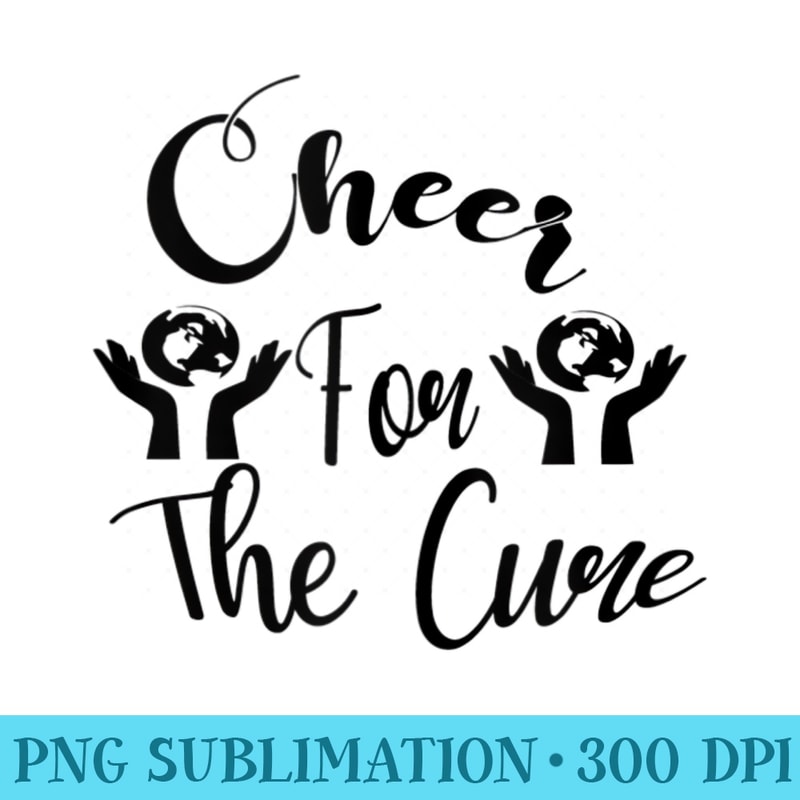 Breast Cancer Survivor Hope Awareness Cheer For The Cure - High Resolution PNG Download - Fashionable and Fearless