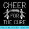 Brain Cancer Awareness Cheer For The Cure Football - Sublimation graphics PNG - Limited Edition And Exclusive Designs