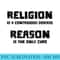 s Atheist Religion is a Disease Reason is the Cure Secular - Shirt Graphics for Download - Vibrant and Eye-Catching Typography