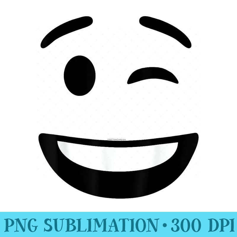 Winking Face Smile Instant Lazy - PNG Download High Quality - Add a Festive Touch to Every Day