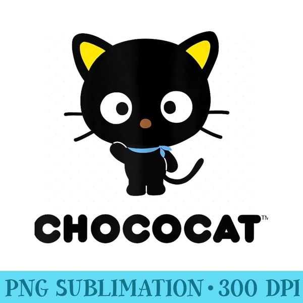 Choco Cat Sign Chococat Character Front and Back - PNG Templates Download | Inspire Uplift