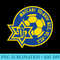 Maccabi Tel Aviv Sport FC Football club Israel - Digital PNG Downloads - Unleash Your Creativity