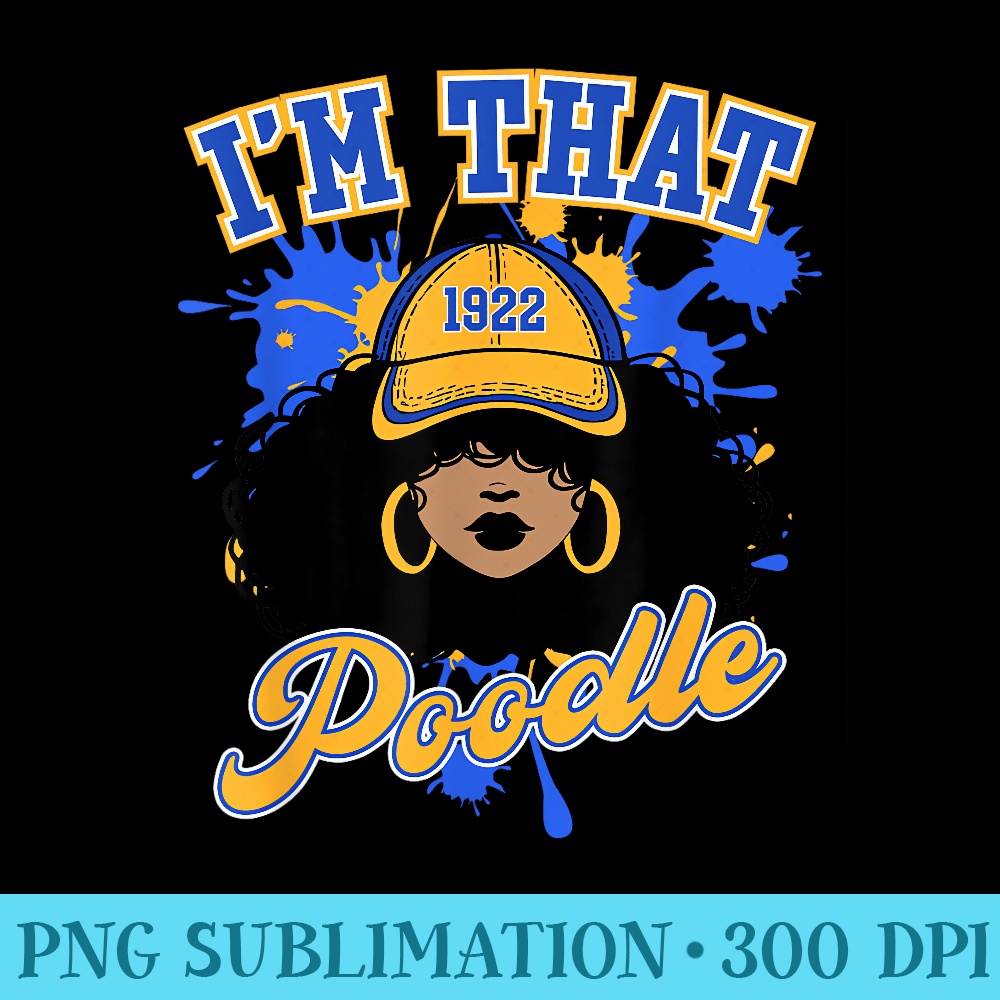Sigma Gamma Rho Sorority, Im That Poodle, Rhoyal Girl Pride - PNG Download Gallery - High Resolution And Print-Ready Designs