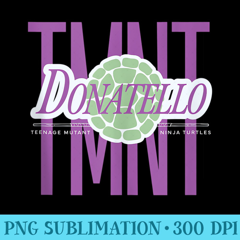 Amazon Essentials nage Mutant Ninja Turtles Donatello TMNT Shell - PNG Image Download - Perfect for Sublimation Art