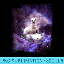 space llama riding axolotl rainbow - png download gallery