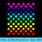 Polka Dot Rainbow - Shirt Artwork Download - Defying the Norms