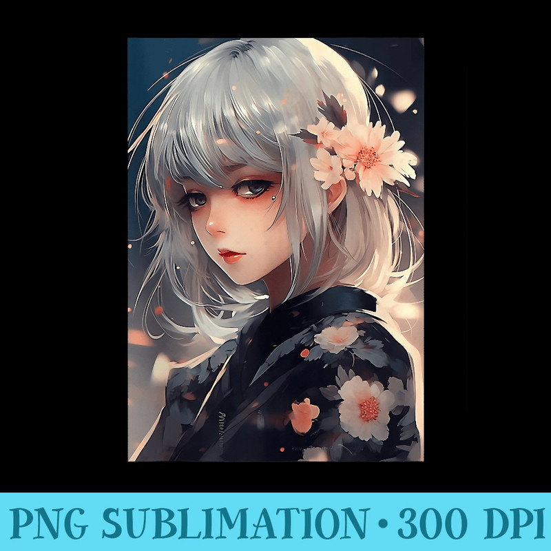 Funny Anime Girl Waifu Japanese Aesthetic Kawaii Otaku - PNG Clipart Download - Trendsetting And Modern Collections