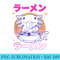 Kawaii Axolotl Ramen Japanese Funny Axolotl Anime ns - Download PNG Files - Instantly Transform Your Sublimation Projects