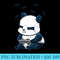 Gaming Panda Pew Cute Hobby Bear Video Game Player - Shirt Clipart Free PNG - Spice Up Your Sublimation Projects