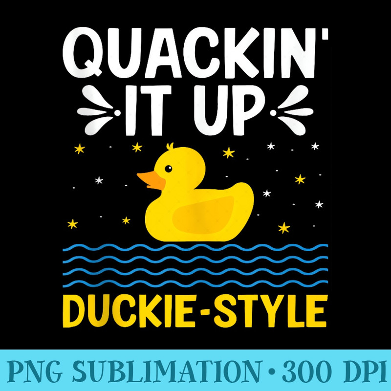 Funny Rubber Duckie Ducky Meme Duckling Toy Bath Duck - PNG Download Artwork - Fashionable and Fearless
