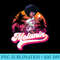 Melanin Retro 80s - Sublimation templates PNG - Premium Quality PNG Artwork