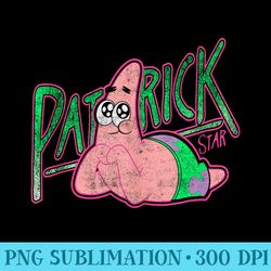 spongebob squarepants patrick googly eyes - high resolution shirt png
