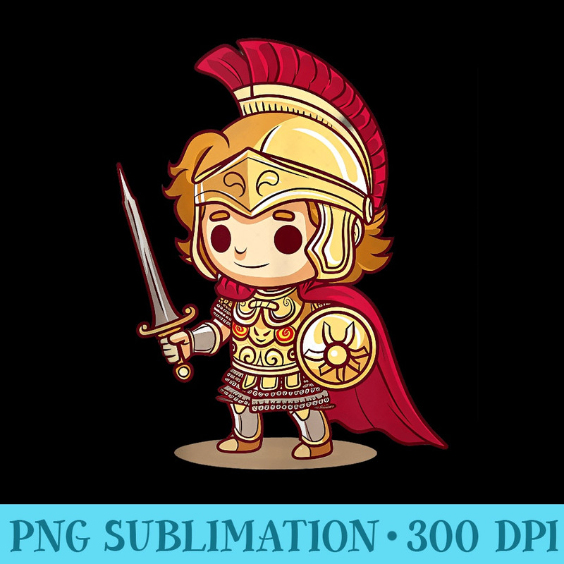 Alexander The Great In Kawaii Style - PNG Download Library - Lifetime Access To Purchased Files