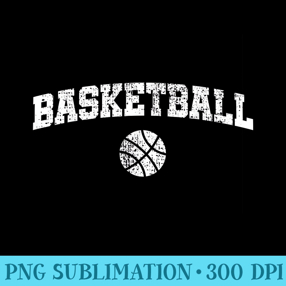 Vintage Basketball T Tshirt s College Style - Unique Sublimation PNG Download - Spice Up Your Sublimation Projects
