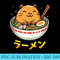 Capybara Ramen Japanese Kawaii Bowl Noodles Girls - Sublimation PNG download - Unique And Exclusive Designs