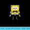SpongeBob SquarePants No Mornings Shocked - PNG Design Files - Spice Up Your Sublimation Projects