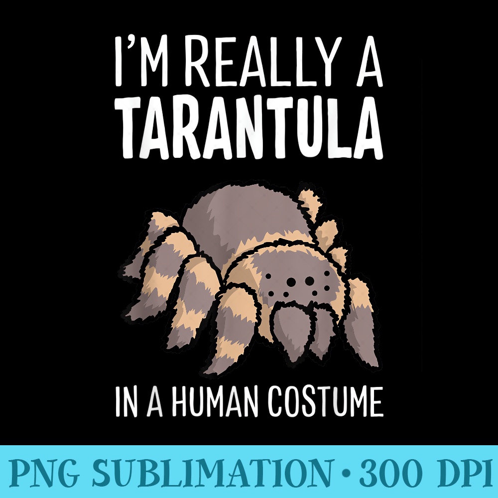 Im A Tarantula In A Human Halloween Spider - PNG Download High Quality - Vibrant and Eye-Catching Typography