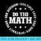 Do The Math Teacher Maths Calculating - PNG Image Download - Bold & Eye-catching